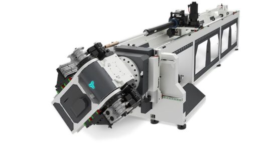 Mặt nghiêng máy uốn ống CNC 11 Trục