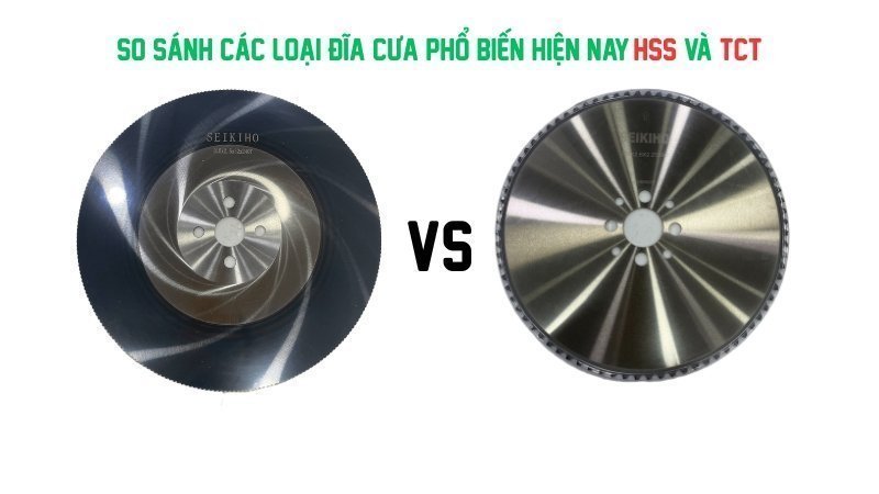So sánh các loại đĩa cưa phổ biến hiện nay_ HSS và TCT