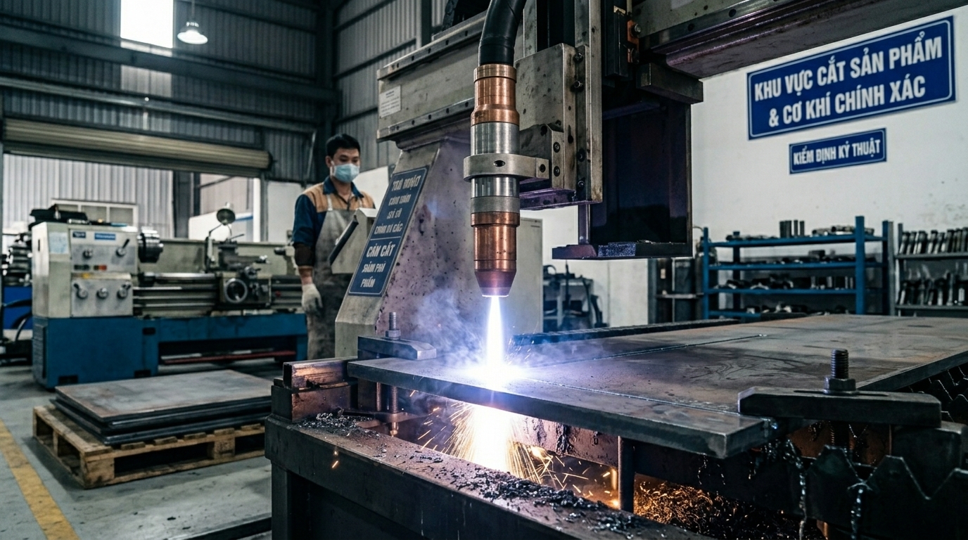 5 mẹo kéo dài tuổi thọ béc cắt Plasma Kjellberg giúp tiết kiệm chi phí vật tư tiêu hao trong xưởng