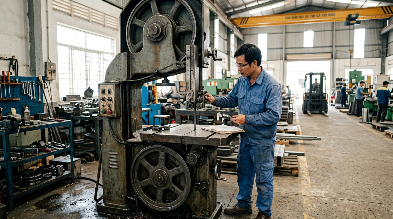 Lịch Bảo Dưỡng Máy Cưa Vòng Tiêu Chuẩn Cho Nhà Máy